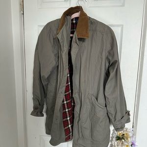 JCrew Flannel Lined Jacket